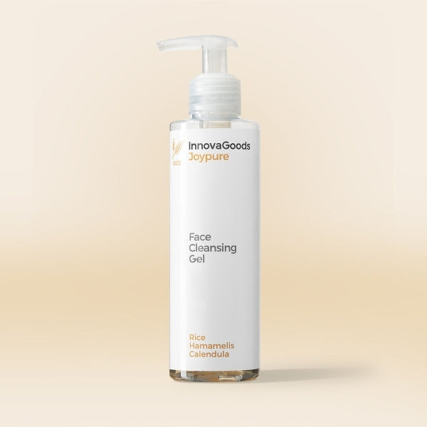 Żel oczyszczający do mycia Twarzy wegański Rice Joypure InnovaGoods 200ml