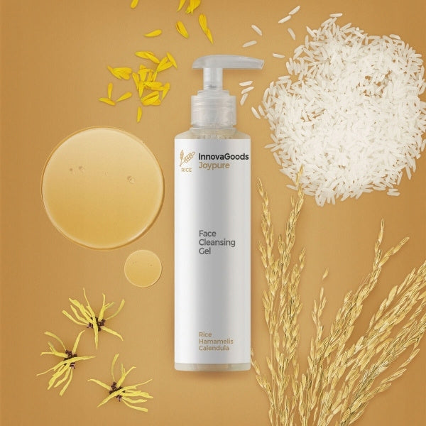 Żel oczyszczający do mycia Twarzy wegański Rice Joypure InnovaGoods 200ml