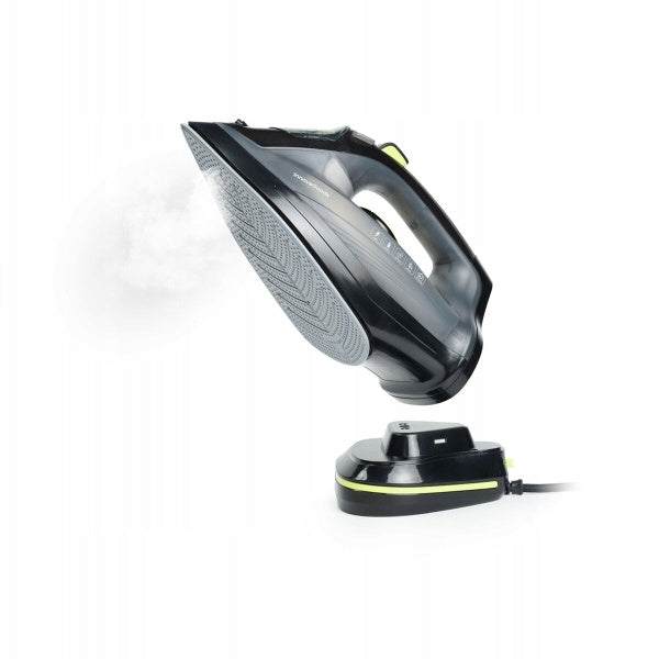 Żelazko bezprzewodowe parowe Stiron 2w1 2400W + zbiornik 320ml spryskiwacz