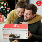 Zestaw atari 3D Karafka 750 ml + 2 Szklanki 300 ml do Whisky / Bourbonu