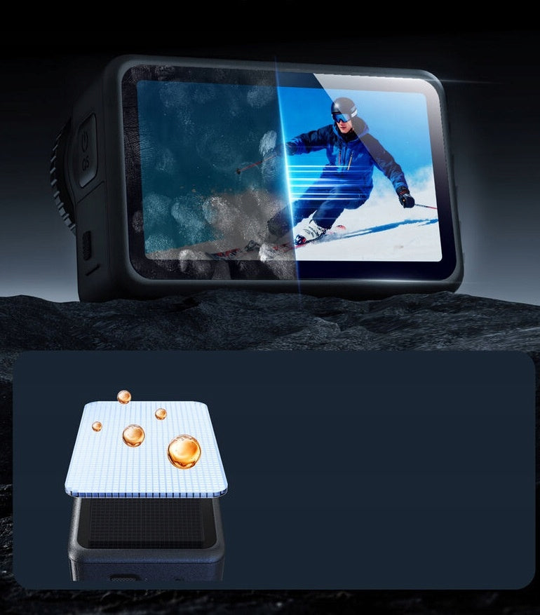 Zestaw Osłona Szkło Hartowane na Obiektyw + 2x Ekran do DJI Osmo Action 6