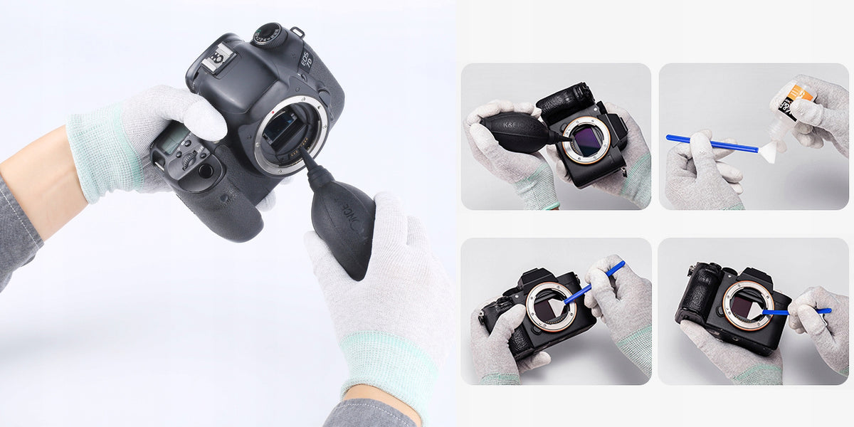 Zestaw czyszczący k&f Concept do matryc APS-C Sensor Cleaning Swab Kit