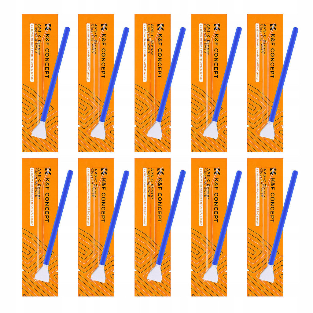 Zestaw czyszczący k&f Concept do matryc APS-C Sensor Cleaning Swab Kit