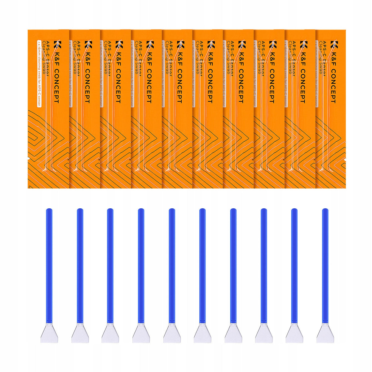 Zestaw czyszczący k&f Concept do matryc APS-C Sensor Cleaning Swab Kit