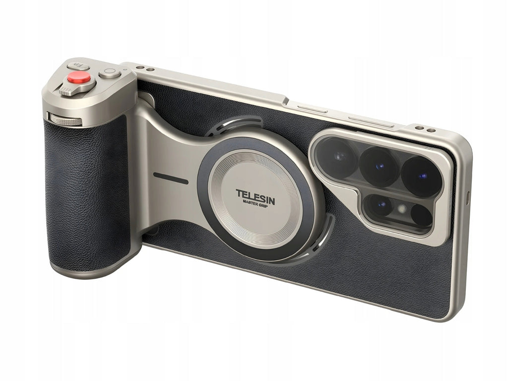 Zestaw dla twórców Telesin Bluetooth uchwyt MagSafe ze światłem