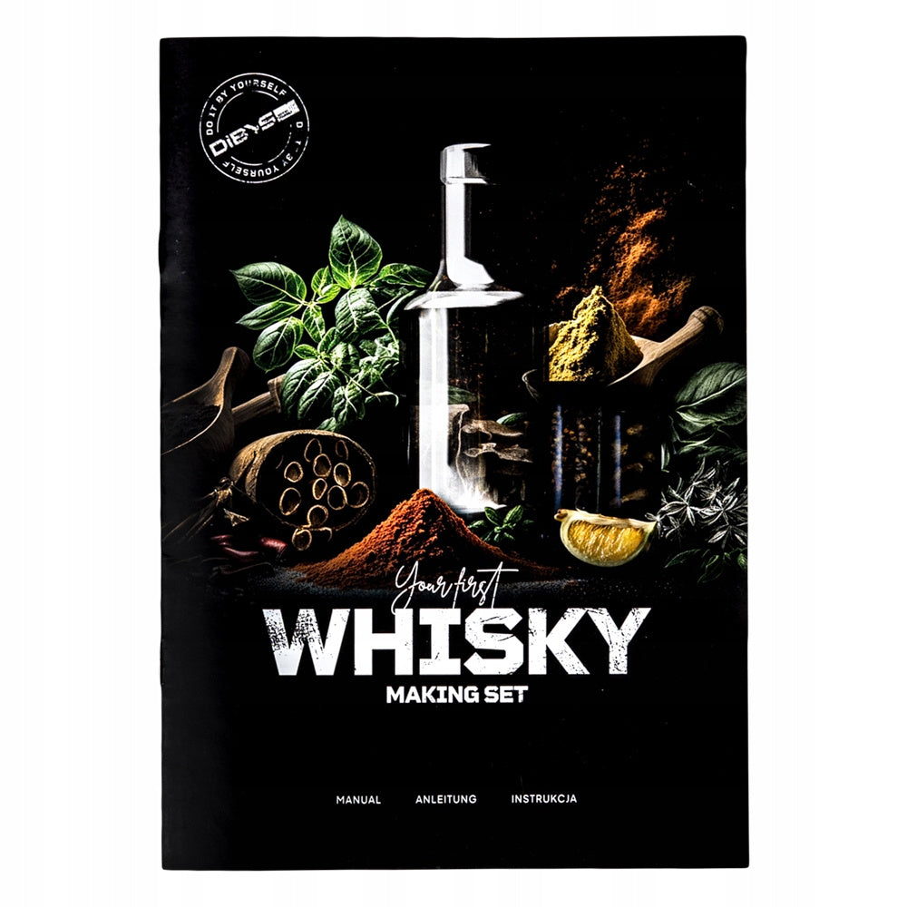 Zestaw do whisky DIBYS 20 elementów 12 przypraw i akcesoria barmańskie