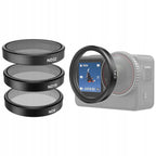Zestaw filtrów cpl ND8 ND16 ND32 do DJI Osmo Action 6 Telesin