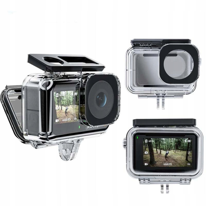 Zestaw mocowań TELESIN Akcesoria Obudowa wodoodporna do DJI Osmo Action 3