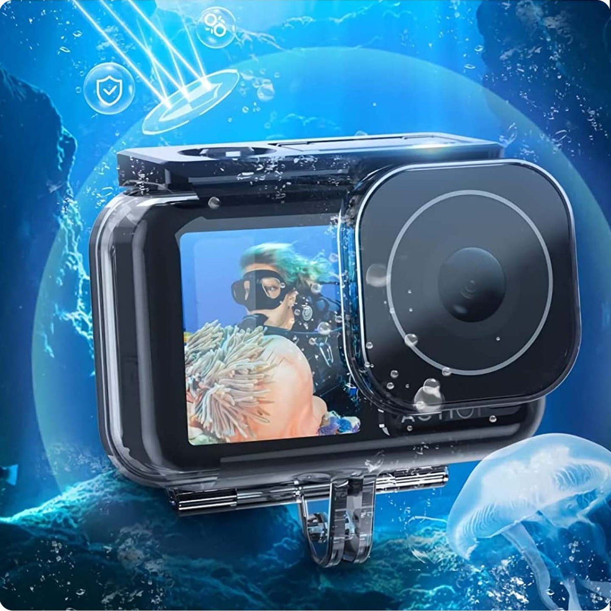 Zestaw mocowań TELESIN Akcesoria Obudowa wodoodporna do DJI Osmo Action 3