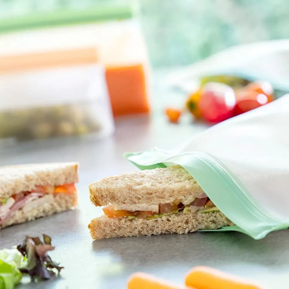 Zestaw torebek na żywność Zags 6 szt. ECOfriendly hermetycznie zamykanych