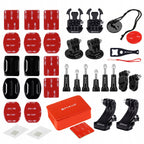 Zestaw uchwytów i mocowań Puluz PKT09 Combo Kits 53 in1