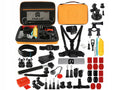 Zestaw uchwytów i mocowań Puluz PKT26 Combo Kits (53 in1) orange