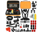 Zestaw uchwytów i mocowań Puluz PKT26 Combo Kits (53 in1) orange