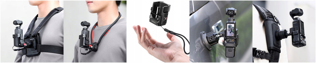 Zestaw uchwytów i mocowań Ulanzi PK-06 Expansion adapter DJI Osmo pocket 3