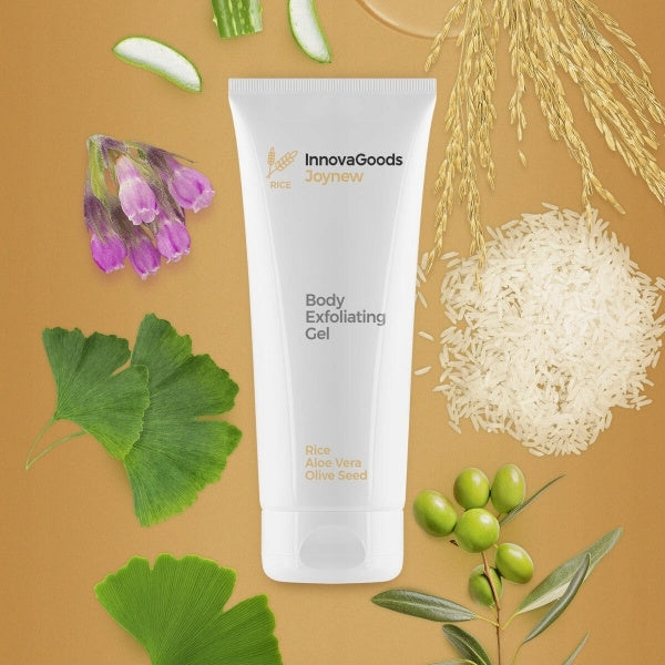 Złuszczający Żel wegański do Ciała peeling Rice Joynew InnovaGoods 200ml
