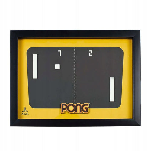 Dekoracja ścienna retro Official Atari 3D Wall Art Pong 33.8x 2.2x 25cm