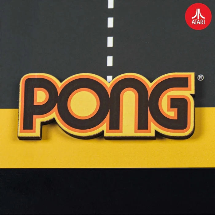 Dekoracja ścienna retro Official Atari 3D Wall Art Pong 33.8x 2.2x 25cm