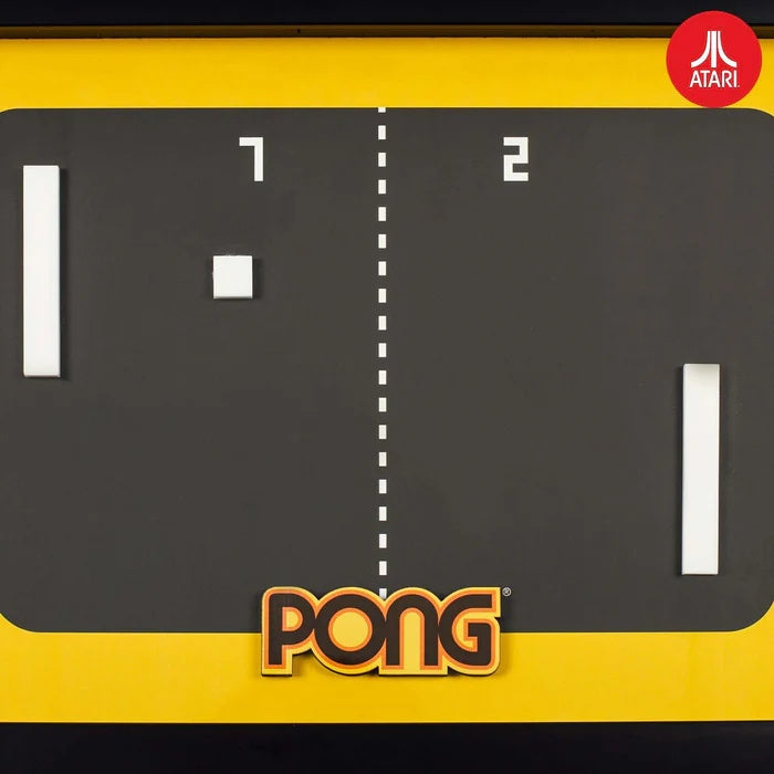 Dekoracja ścienna retro Official Atari 3D Wall Art Pong 33.8x 2.2x 25cm
