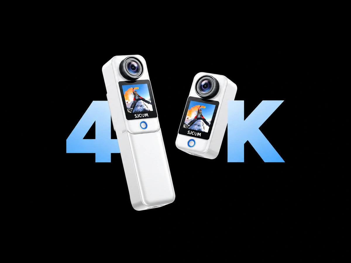 Mini kamera sport SJCAM C300 White 4K UHD ekran mocna bateria na wakacje