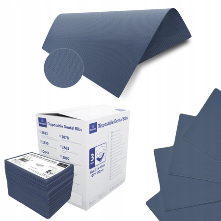 SERWETY PODKŁADY HIGIENICZNE Podfoliowane WODOODPORNE 3warstwy 500szt PL 8%