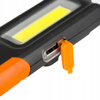 LATARKA LAMPA WARSZTATOWA AKUMULATOR USB COB LED