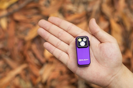 Latarka akumulatorowa wielofunkcyjna EDC Olight Oclip Pro Purple - 500 lm