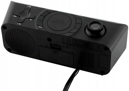 Radio sieciowo-bateryjne AM, FM JVC RA-E211B z budzikiem cyfrowy zegar