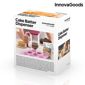 Dzbanek dozujący do Wyrobów Cukierniczych z przepisami InnovaGoods Kitchen