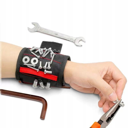 Magnetyczna Opaska Narzędziowa na Nadgarstek InnovaGoods WrisTool