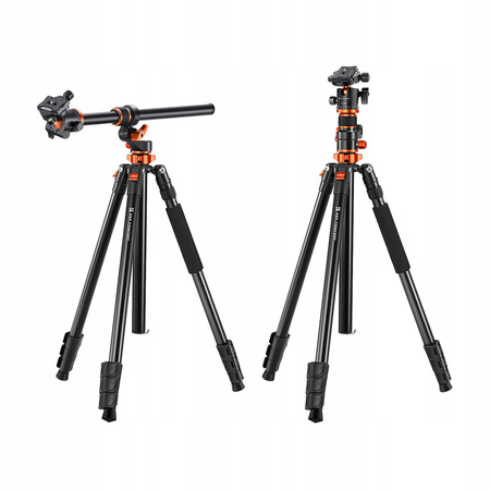 Statyw fotograficzny 230cm K&F T254A7 łamana kolumna monopod tripod 360