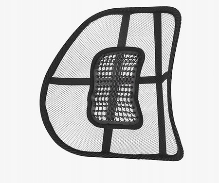 Oddychające Przenośna Podpórka Lędźwiowa Backonfy InnovaGoods zdrowe plecy