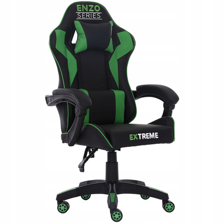 Fotel gamingowy EXTREME Enzo Green