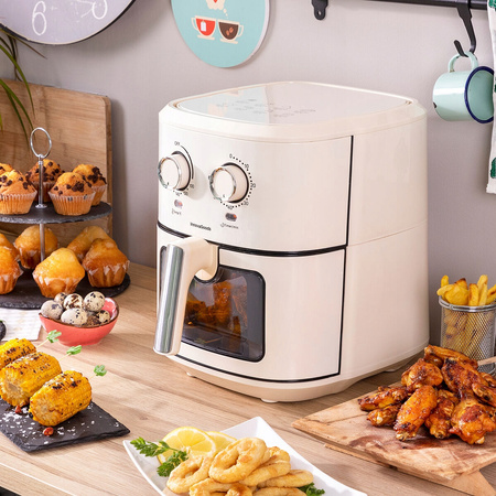 Air Fryer FRYTKOWNICA NA GORĄCE POWIETRZE INNOVAGOODS VINTAGE 6,5 L 1700 W