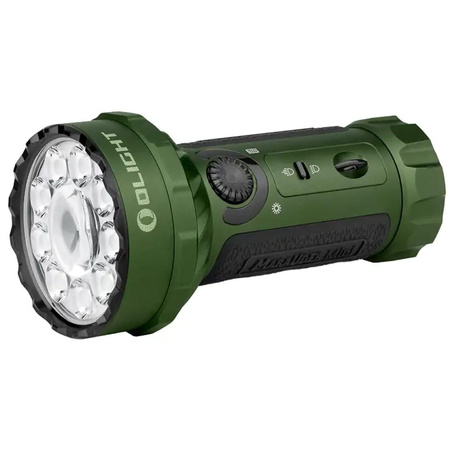 Latarka reflektor i szperacz Olight Marauder Mini zielona 7000 lm LED