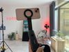 Podróżny uchwyt magnetyczny wersja magnetyczna Selfiestick TELESIN 2 czarny