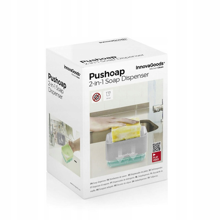 Dozownik do Płynu do Zlewozmywaka InnovaGoods akcesoria do zlewu zmywania