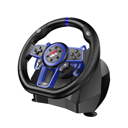 FLASHFIRE F111 Kierownica gamingowa + 3 pedały 6 biegów