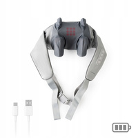 Masażer karku pleców ramion 6D bezprzewodowy z ogrzewaniem i uchwytami