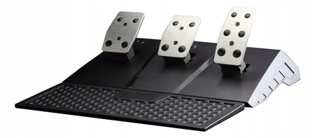 FLASHFIRE SUZUKA Kierownica gamingowa 900° + 3 pedały, 6 biegów