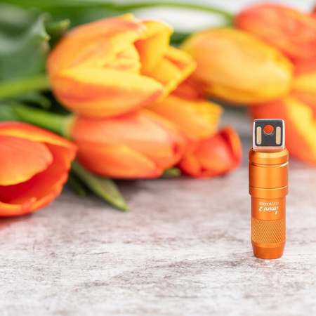 Latarka miniaturowa LED Olight imini 2 pomarańczowa 50lm