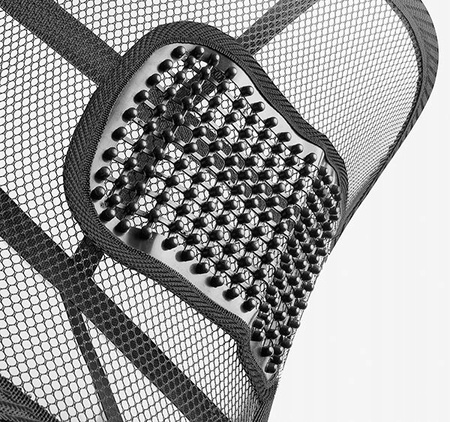 Oddychające Przenośna Podpórka Lędźwiowa Backonfy InnovaGoods zdrowe plecy