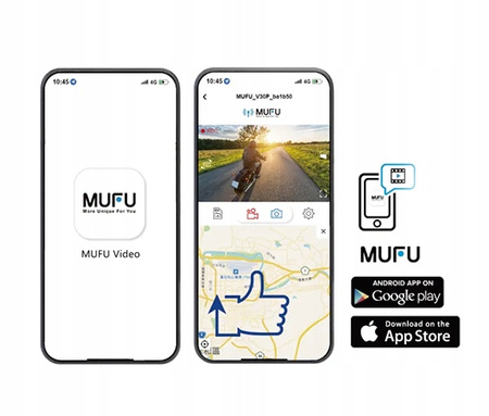 WIDEOREJESTRATOR MOTOCYKLOWY MUFU MOTOCAM V30P FullHD / kamera na motocykl
