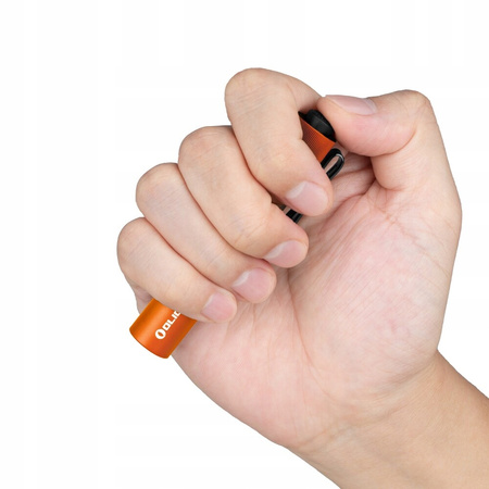 Latarka na baterie miniaturowa EDC Olight I3T 2 EOS Orange - 300 lumenów