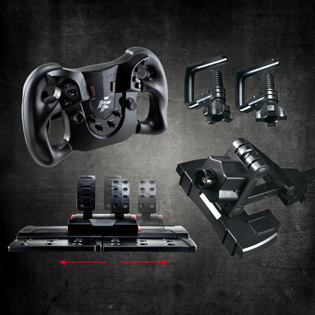 FLASHFIRE MONZA kierownica gamingowa + pedały