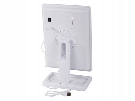 Lusterko kosmetyczne podświetlane do makijażu led