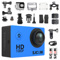 KAMERA SPORTOWA SJCAM SJ4000 1080P FULL HD WODOODPORNA AKCESORIA MOTO