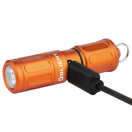 Latarka miniaturowa Olight i1R 2 Pro Capsule pomarańczowa 180lm 48m 12 min