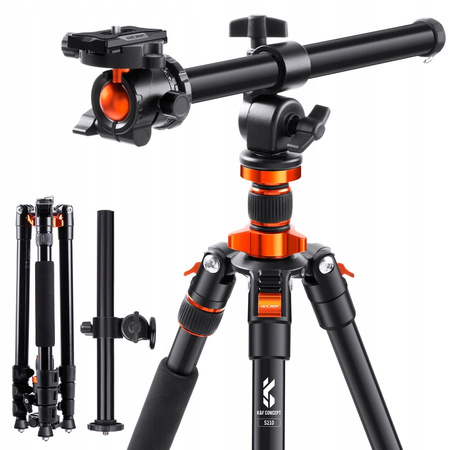 STATYW TRIPOD ALU/MAG 231CM K234A7 KF09.087V6 wysoki pozioma kolumna K&F