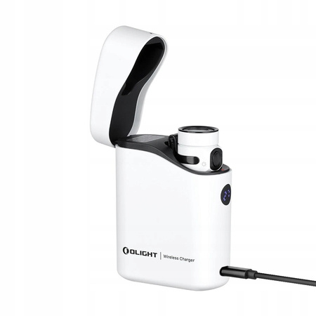 Latarka z ładowarką Olight Baton 4 Premium Edition biała 1300lm 170m 190dni