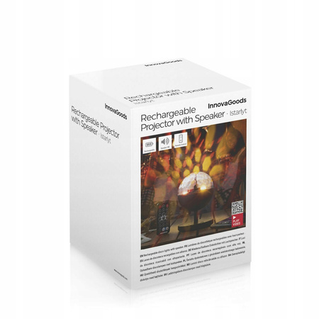 Bezprzewodowy Projektor LED mood gwiazdy z Głośnikiem Istarlyt InnovaGoods